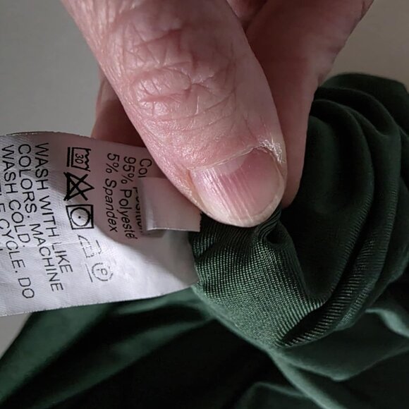 EUC One Shoulder Halter Style open mid-riff Dress - Picture 2 of 5